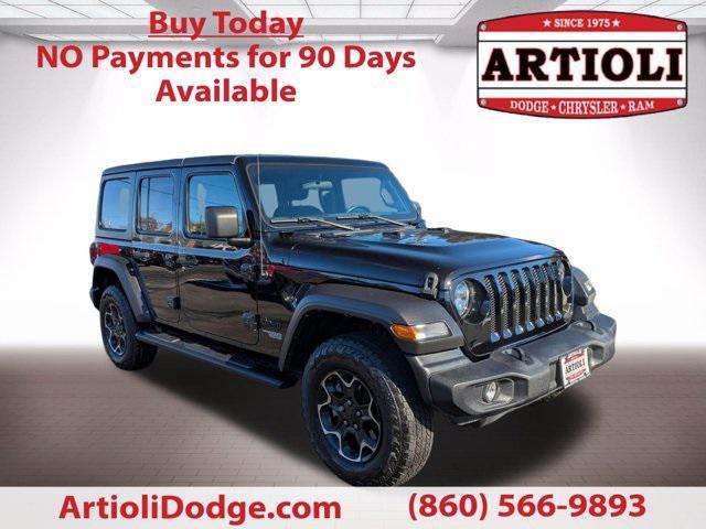 used 2021 Jeep Wrangler Unlimited car, priced at $25,993