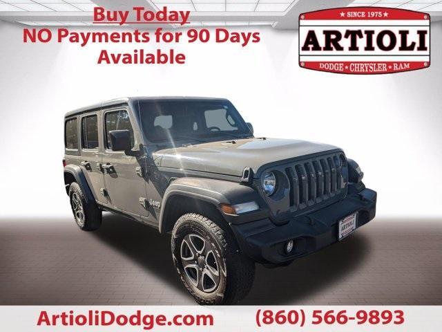 used 2020 Jeep Wrangler Unlimited car, priced at $29,989