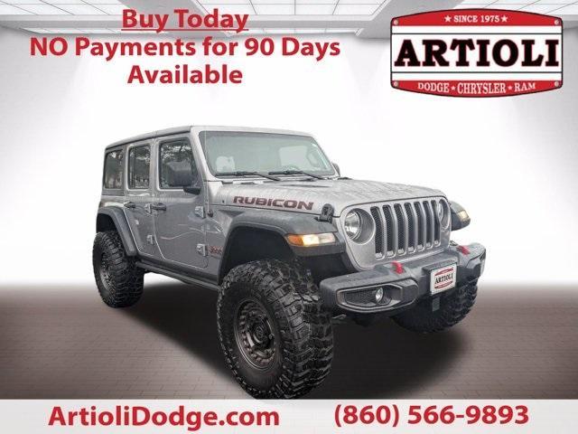 used 2018 Jeep Wrangler Unlimited car, priced at $34,978