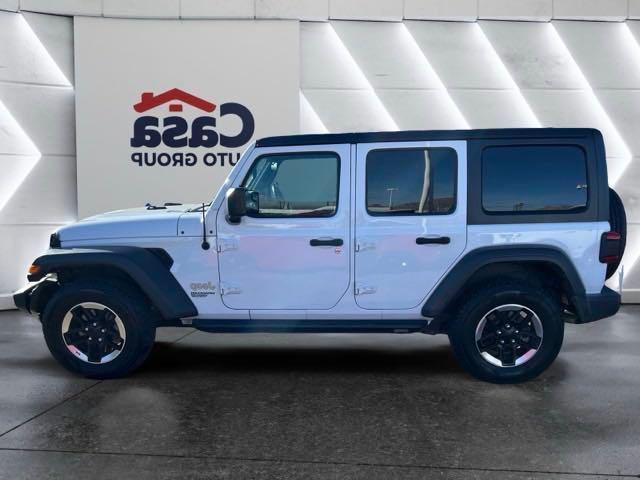 used 2020 Jeep Wrangler Unlimited car, priced at $26,900