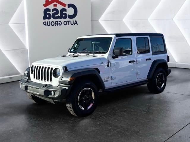 used 2020 Jeep Wrangler Unlimited car, priced at $26,900