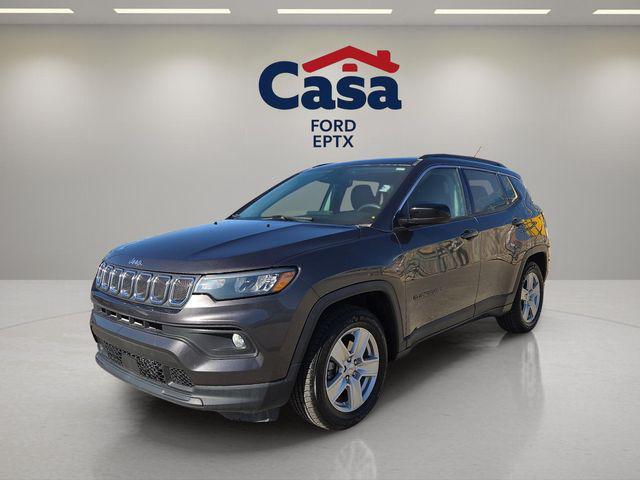 used 2022 Jeep Compass car, priced at $18,300