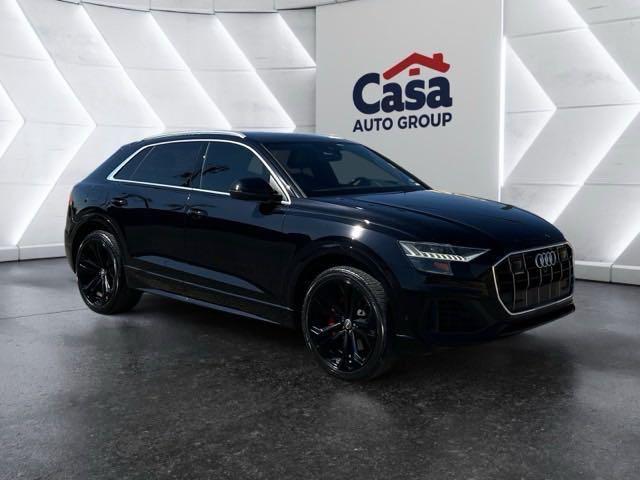 used 2019 Audi Q8 car, priced at $35,700