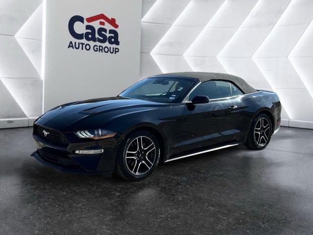 used 2021 Ford Mustang car, priced at $21,900