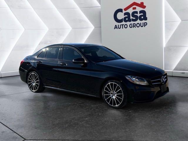 used 2018 Mercedes-Benz C-Class car, priced at $19,300