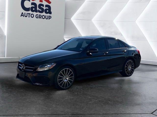 used 2018 Mercedes-Benz C-Class car, priced at $19,479