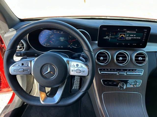 used 2022 Mercedes-Benz C-Class car, priced at $43,900