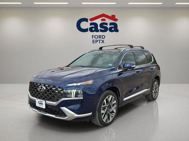 used 2022 Hyundai Santa Fe car, priced at $27,500