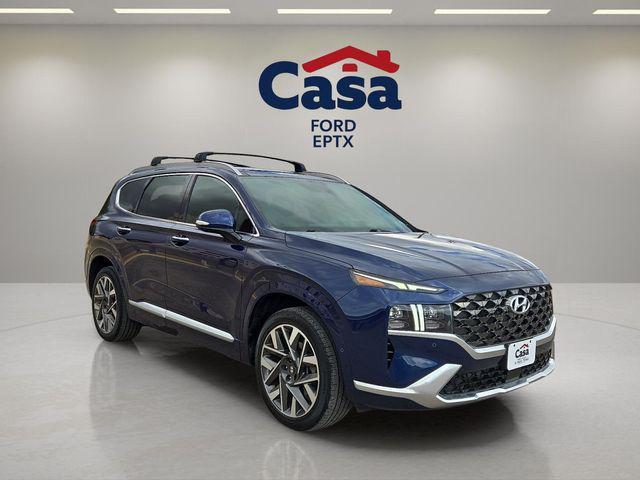 used 2022 Hyundai Santa Fe car, priced at $27,500