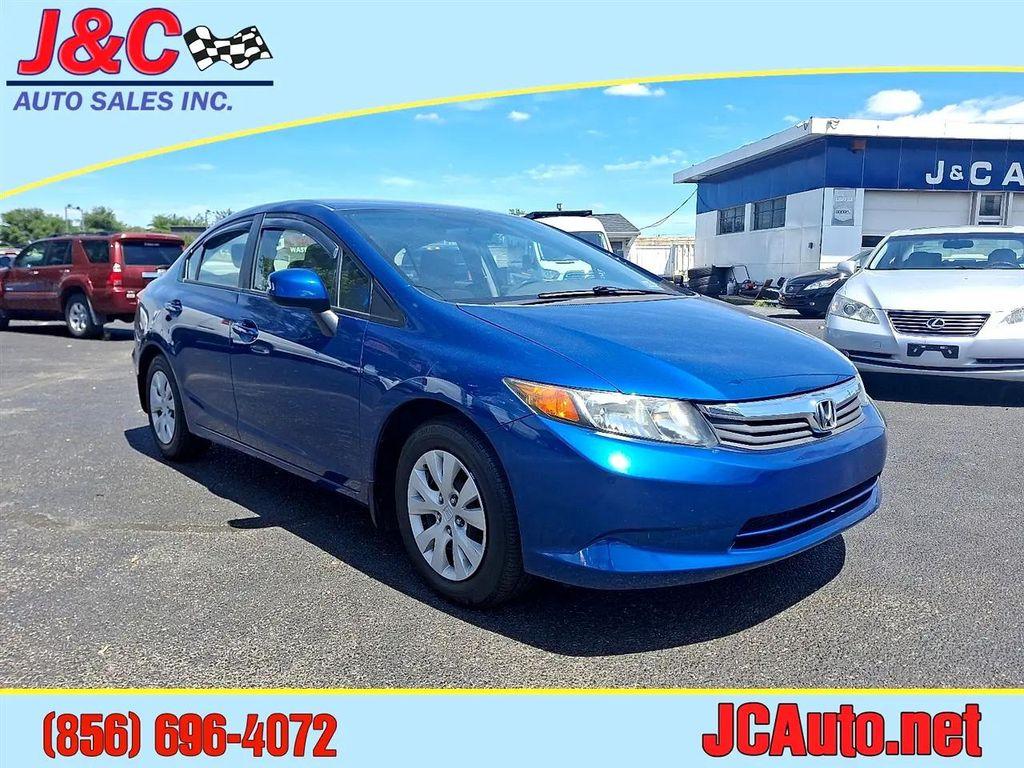 used 2012 Honda Civic car, priced at $7,995
