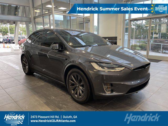 used 2018 Tesla Model X car, priced at $34,719