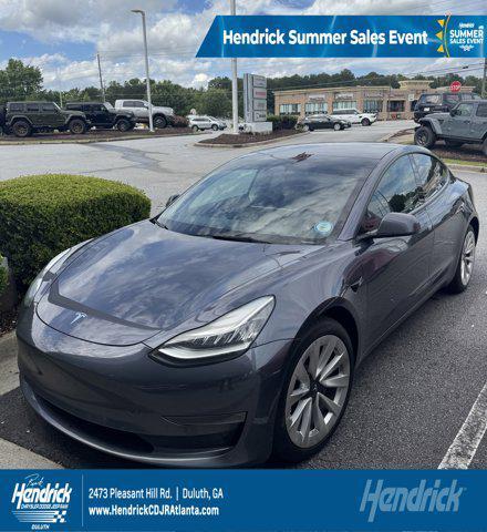 used 2022 Tesla Model 3 car, priced at $26,445