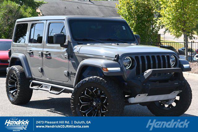 used 2021 Jeep Wrangler Unlimited car, priced at $37,997