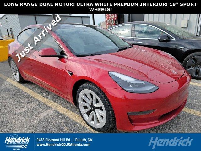 used 2021 Tesla Model 3 car, priced at $27,986