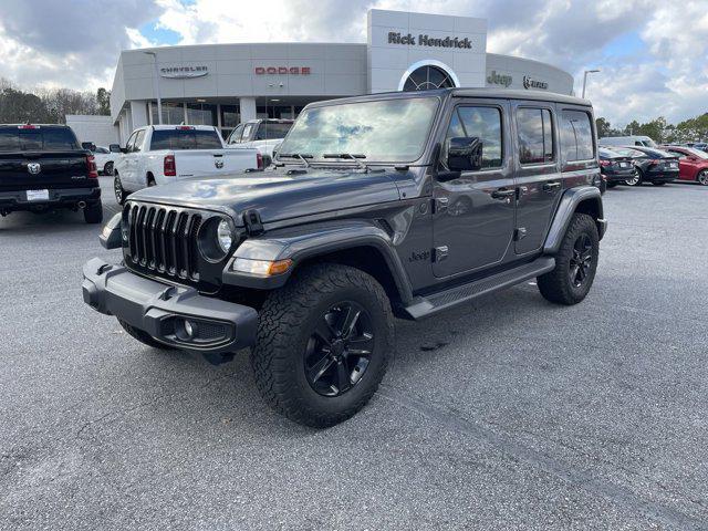 used 2021 Jeep Wrangler Unlimited car, priced at $35,997