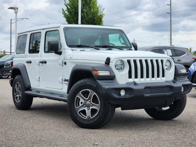 used 2021 Jeep Wrangler Unlimited car, priced at $33,997