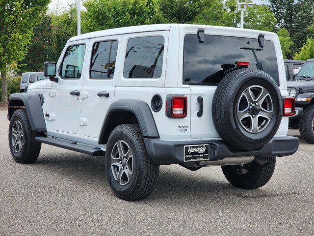 used 2021 Jeep Wrangler Unlimited car, priced at $33,997