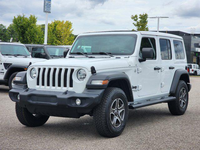 used 2021 Jeep Wrangler Unlimited car, priced at $33,997