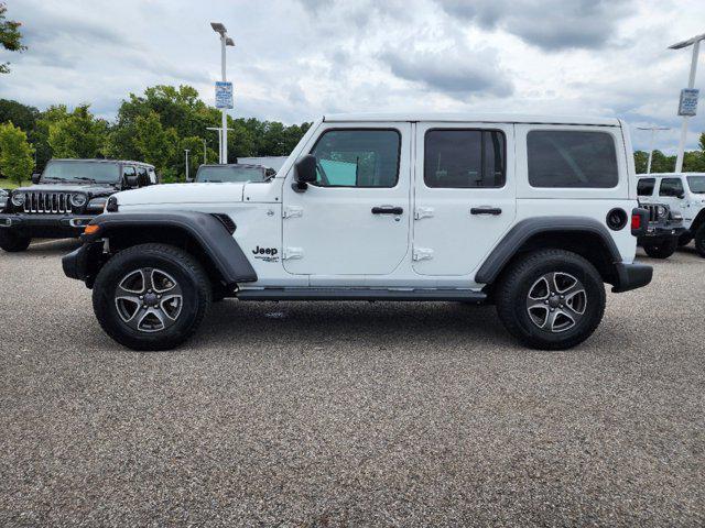 used 2021 Jeep Wrangler Unlimited car, priced at $33,997