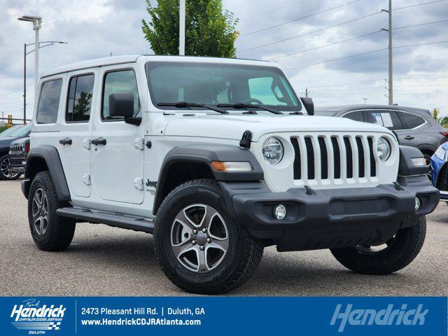 used 2021 Jeep Wrangler Unlimited car, priced at $33,997