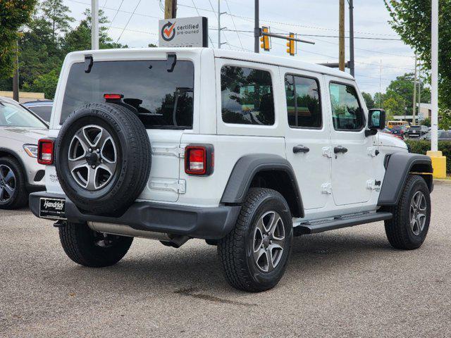 used 2021 Jeep Wrangler Unlimited car, priced at $33,997