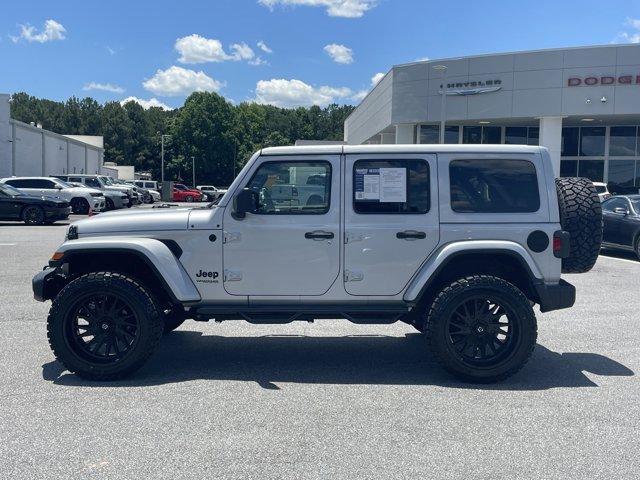 used 2022 Jeep Wrangler Unlimited car, priced at $43,597