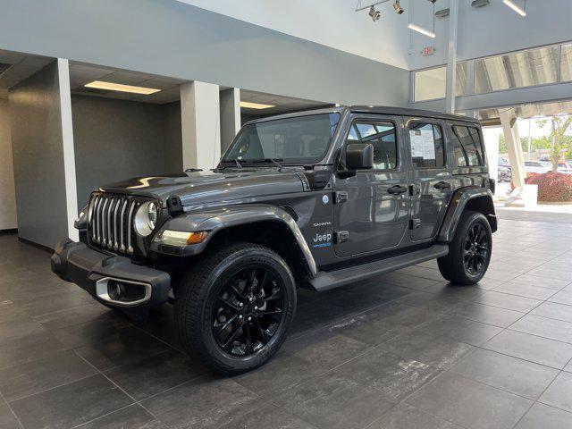 used 2021 Jeep Wrangler Unlimited 4xe car, priced at $36,986