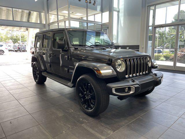 used 2021 Jeep Wrangler Unlimited 4xe car, priced at $36,986