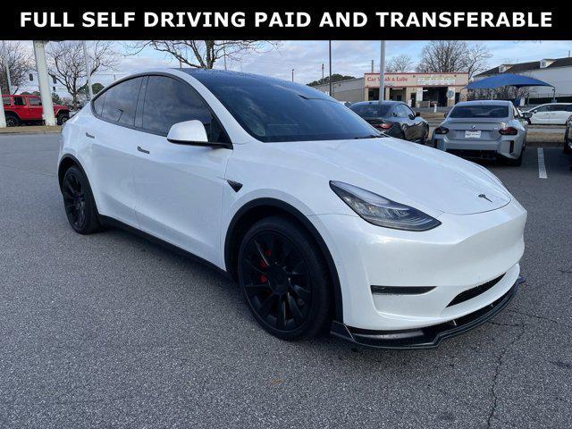 used 2021 Tesla Model Y car, priced at $32,986