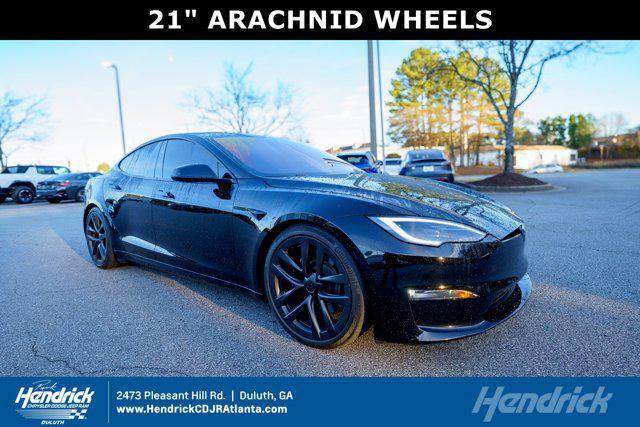 used 2023 Tesla Model S car, priced at $57,986