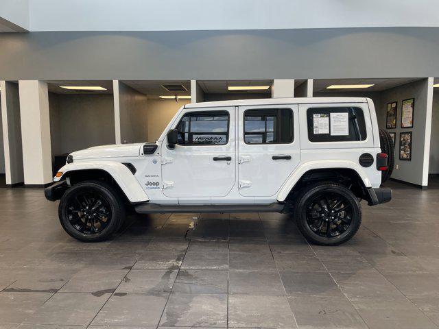 used 2021 Jeep Wrangler Unlimited 4xe car, priced at $33,587