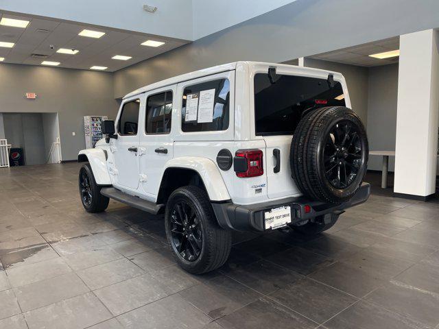 used 2021 Jeep Wrangler Unlimited 4xe car, priced at $33,587