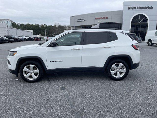 used 2022 Jeep Compass car, priced at $21,997