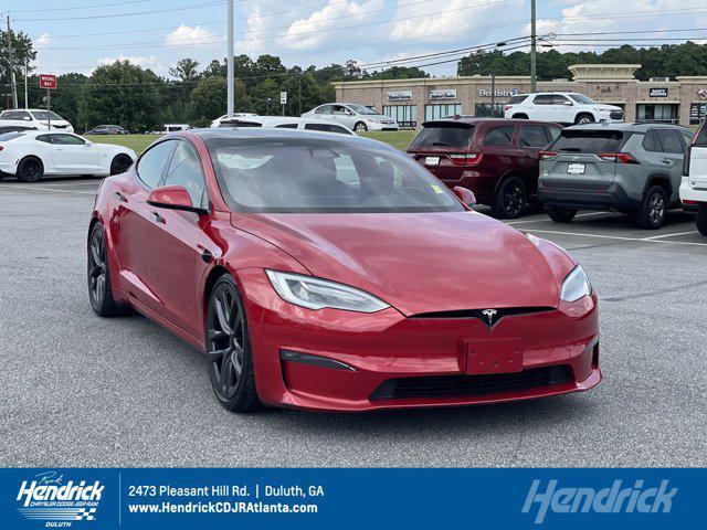 used 2021 Tesla Model S car, priced at $61,986