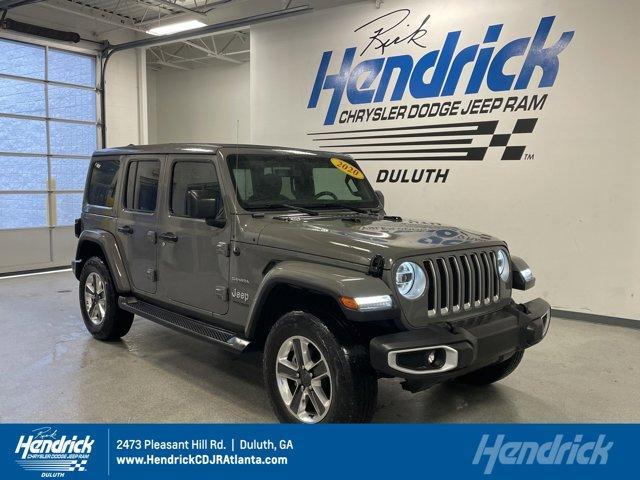 used 2020 Jeep Wrangler Unlimited car, priced at $43,997