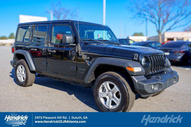 used 2022 Jeep Wrangler Unlimited car, priced at $34,997