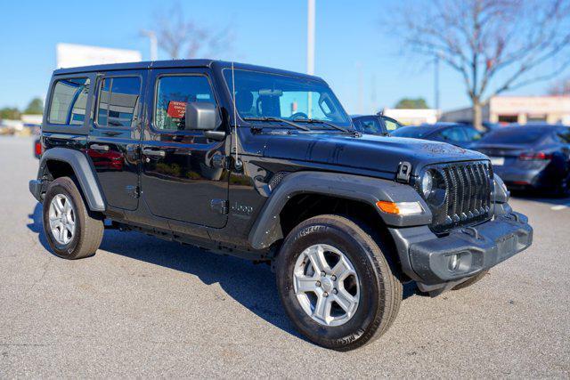 used 2022 Jeep Wrangler Unlimited car, priced at $29,993