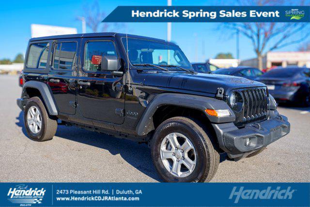 used 2022 Jeep Wrangler Unlimited car, priced at $29,993