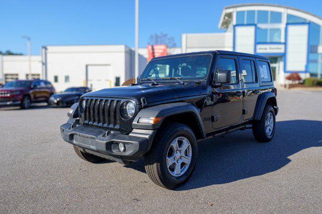 used 2022 Jeep Wrangler Unlimited car, priced at $29,993