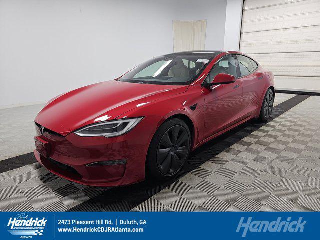 used 2022 Tesla Model S car, priced at $47,986