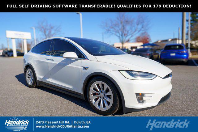 used 2020 Tesla Model X car, priced at $46,986