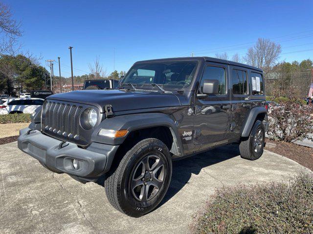 used 2019 Jeep Wrangler Unlimited car, priced at $25,997