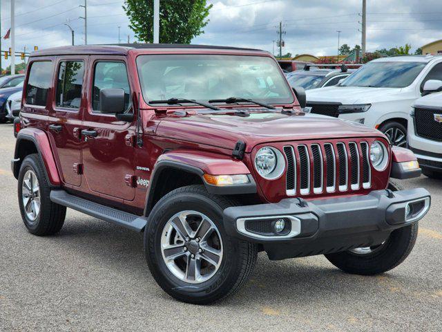 used 2021 Jeep Wrangler Unlimited car, priced at $35,157