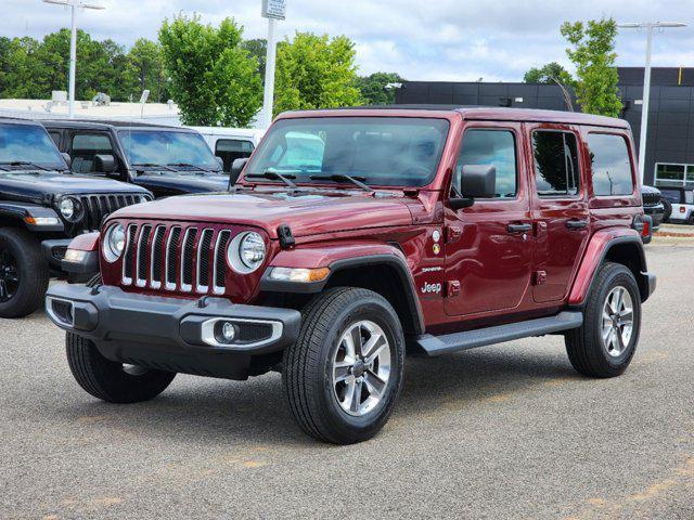 used 2021 Jeep Wrangler Unlimited car, priced at $35,157