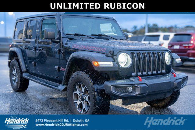 used 2021 Jeep Wrangler Unlimited car, priced at $38,496