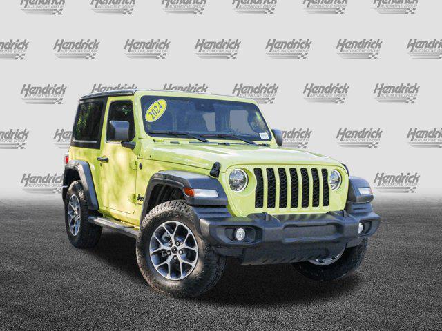 used 2024 Jeep Wrangler car, priced at $35,502