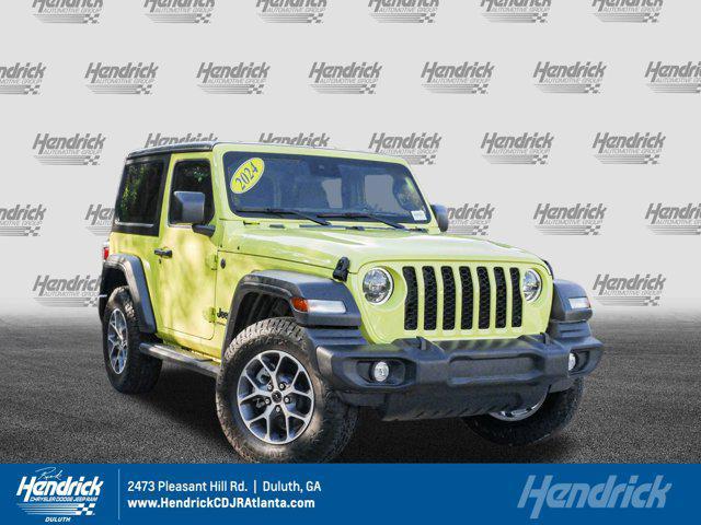 used 2024 Jeep Wrangler car, priced at $35,909