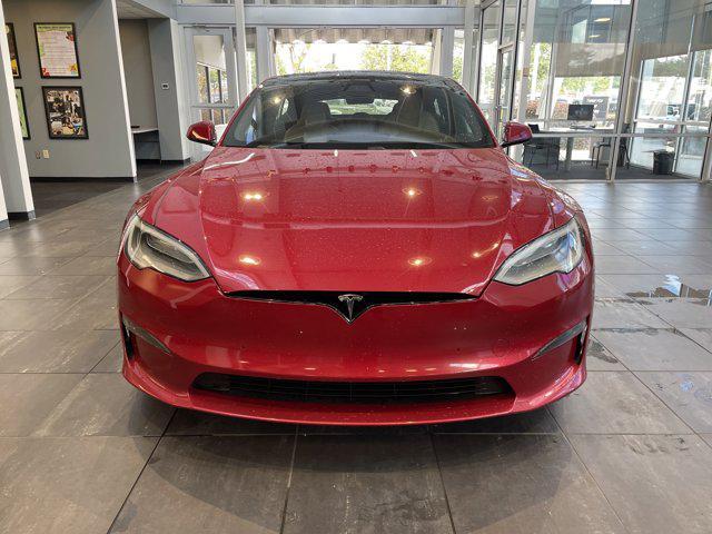 used 2021 Tesla Model S car, priced at $57,986
