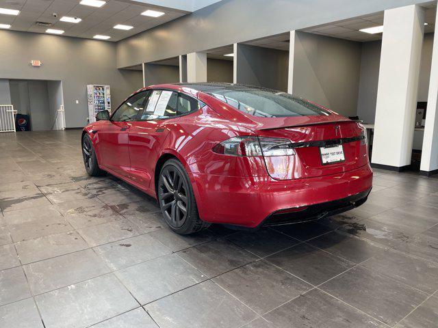used 2021 Tesla Model S car, priced at $57,986