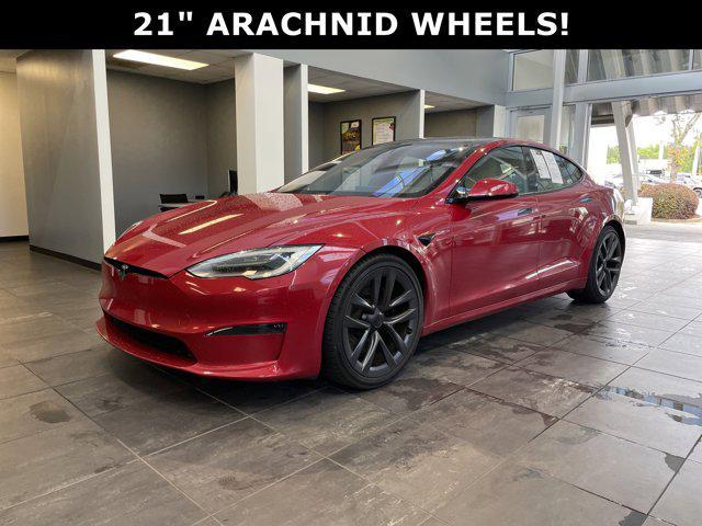 used 2021 Tesla Model S car, priced at $55,989